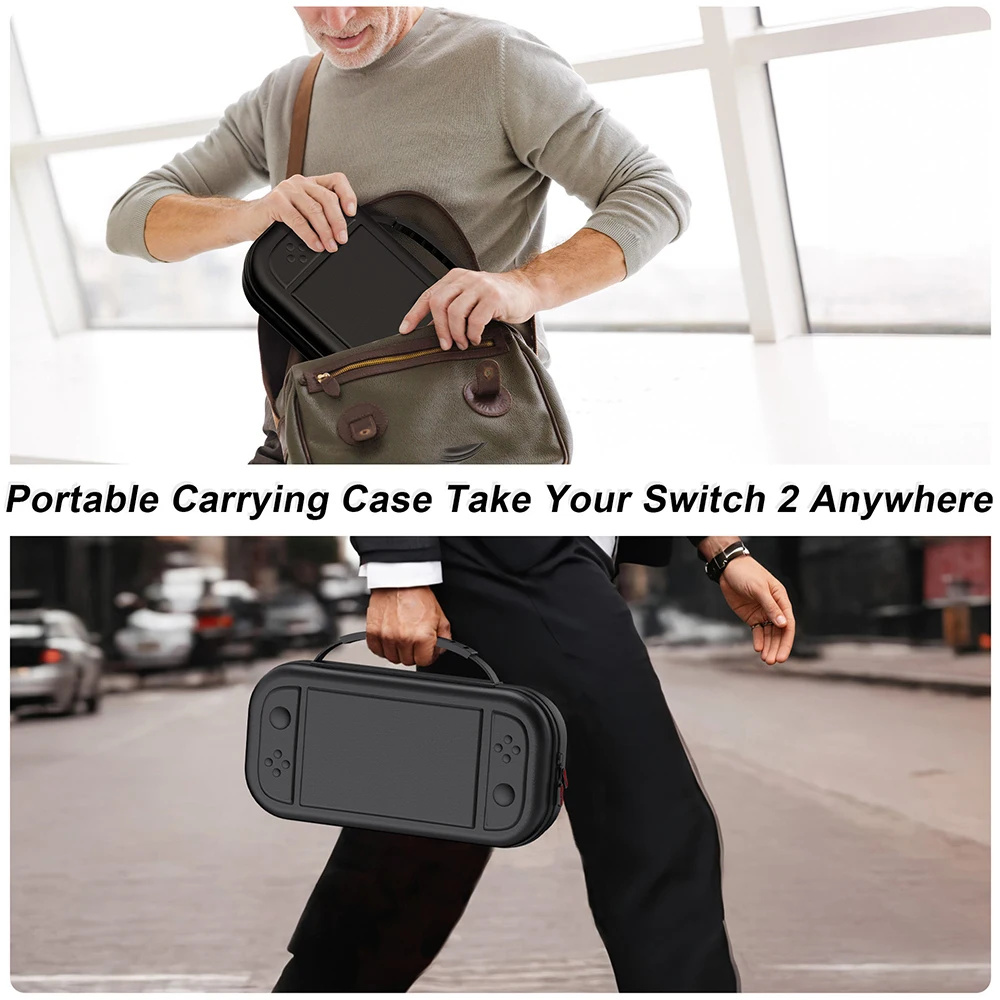 New Large Carry Case for Switch 2 Console Protective Hard Portable Travel Bag Pouch Case for NS Switch2 Game Accessories