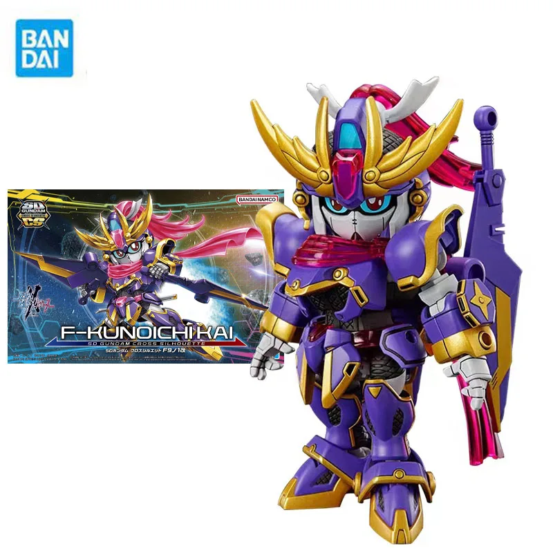 

Bandai Genuine Gundam Model Garage Kit SDCS BB Warrior Series F-KUNOICHIKAI Anime Action Figure Toys for Boys Collectible Toy