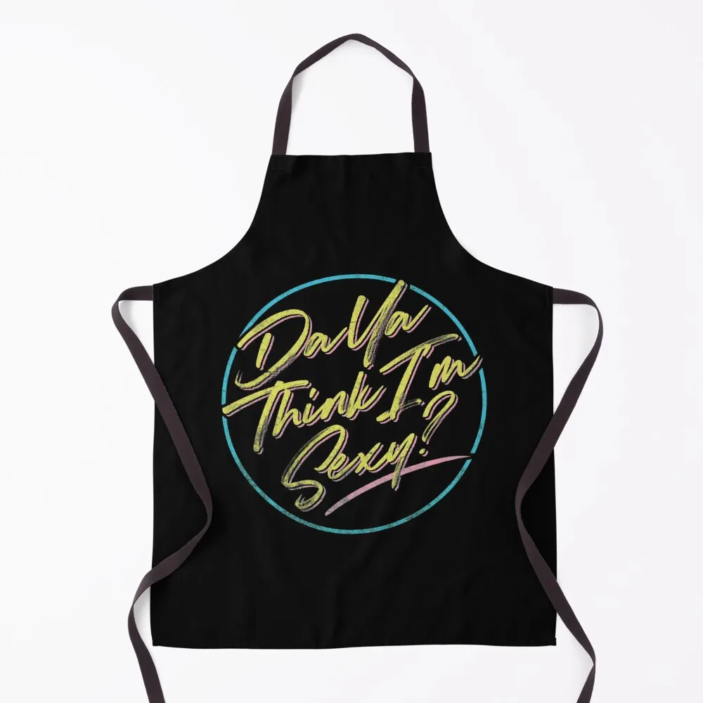 

Da Ya Think I'm Sexy Rod Legend Apron home women Kitchens Men Professional Barber Apron