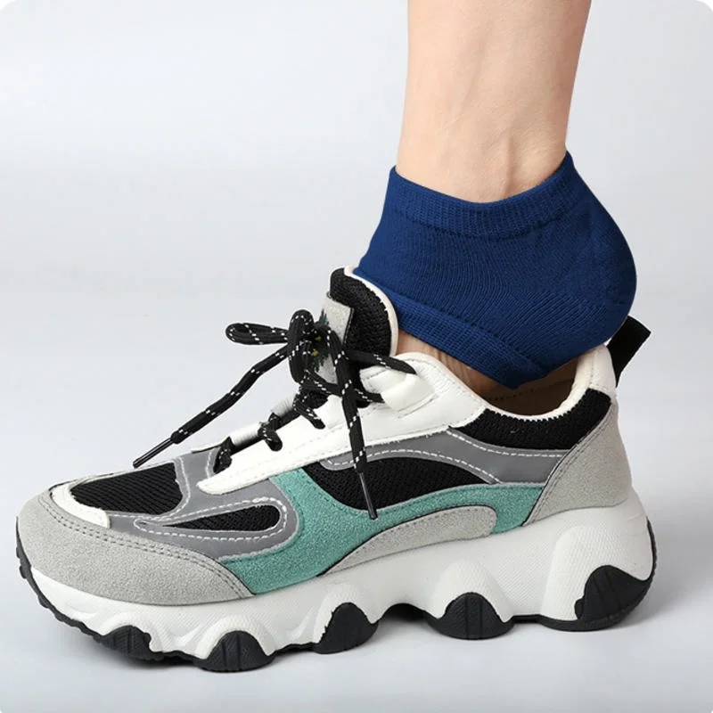 1Pair Moisturizing Gel Socks Repair Cracked Heels Treatment Dry Foot Skin Open Toe Silicone Sock for Day Night Care