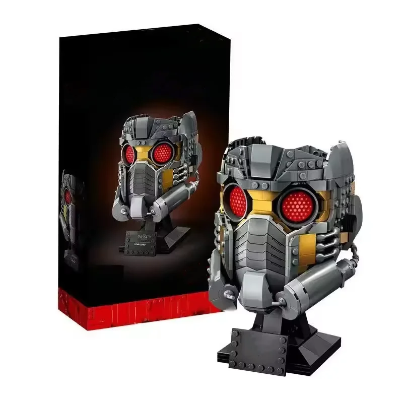 

76251 Helmet Model 600+PCS Building Blocks Set Assembly Toy Model Education DYI Toys Fit Gifts For Children's Birthday Christmas