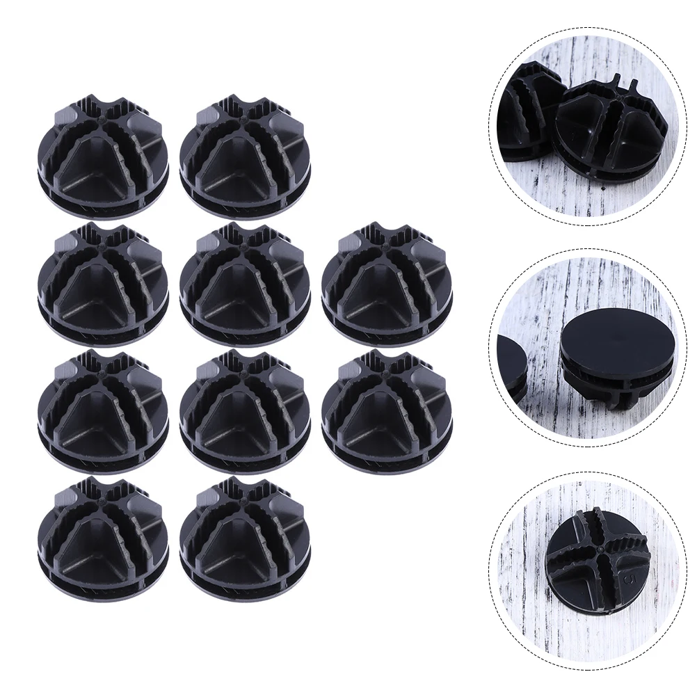 

30 Pcs Cube Combination Cabinet Buckle Storage Organizer Connectors for Wire Bins Simple