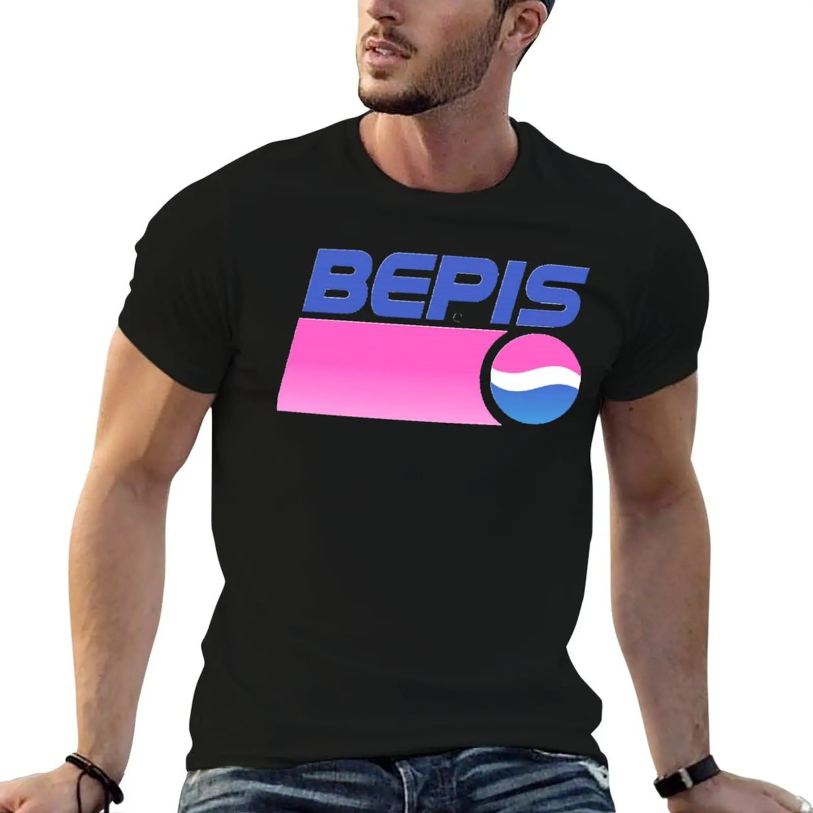 

Bepis Cola Official Logo T-Shirt mens graphic t shirts cotton t shirt man T-Shirt
