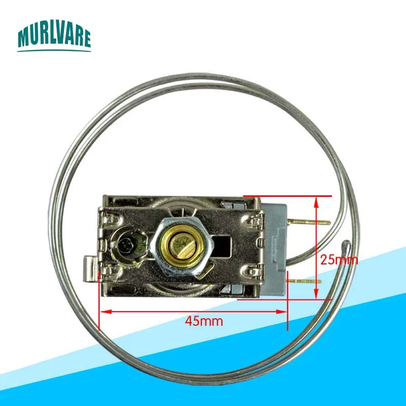 Refrigerator Thermostat Temperature Control Switch Freezer Universal Mechanical Temperature Control WDF20-L 3 Foot Thermostat