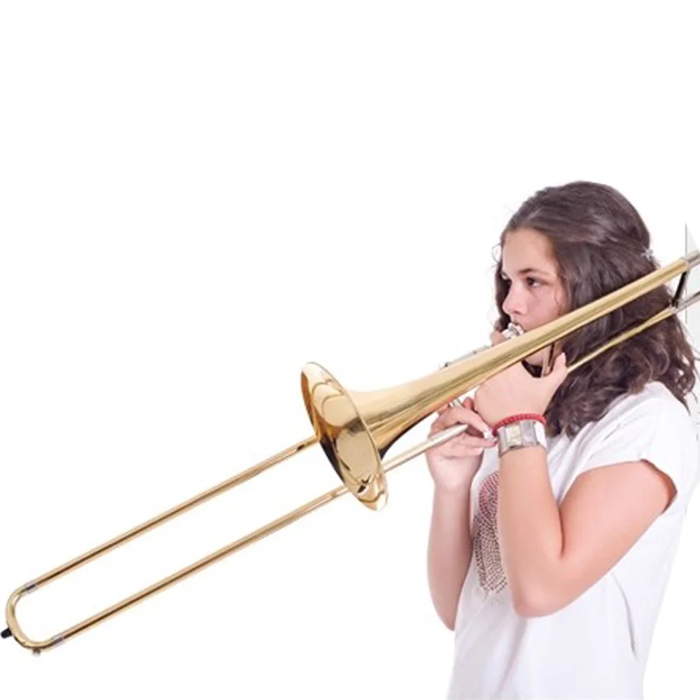 5-delige trombone watersleutelset Zacht kussenventiel Koperen plaat Steunvoeten Bumpers Eenvoudige installatie Compatibel met de meeste trombones