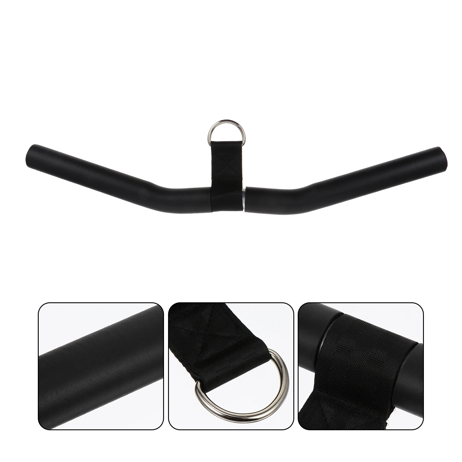 

Steel Bicep Tension Rod Handle Arm Muscle Trainer Fitness Equipment For Home Gym Down Bar Triceps Workout Tool