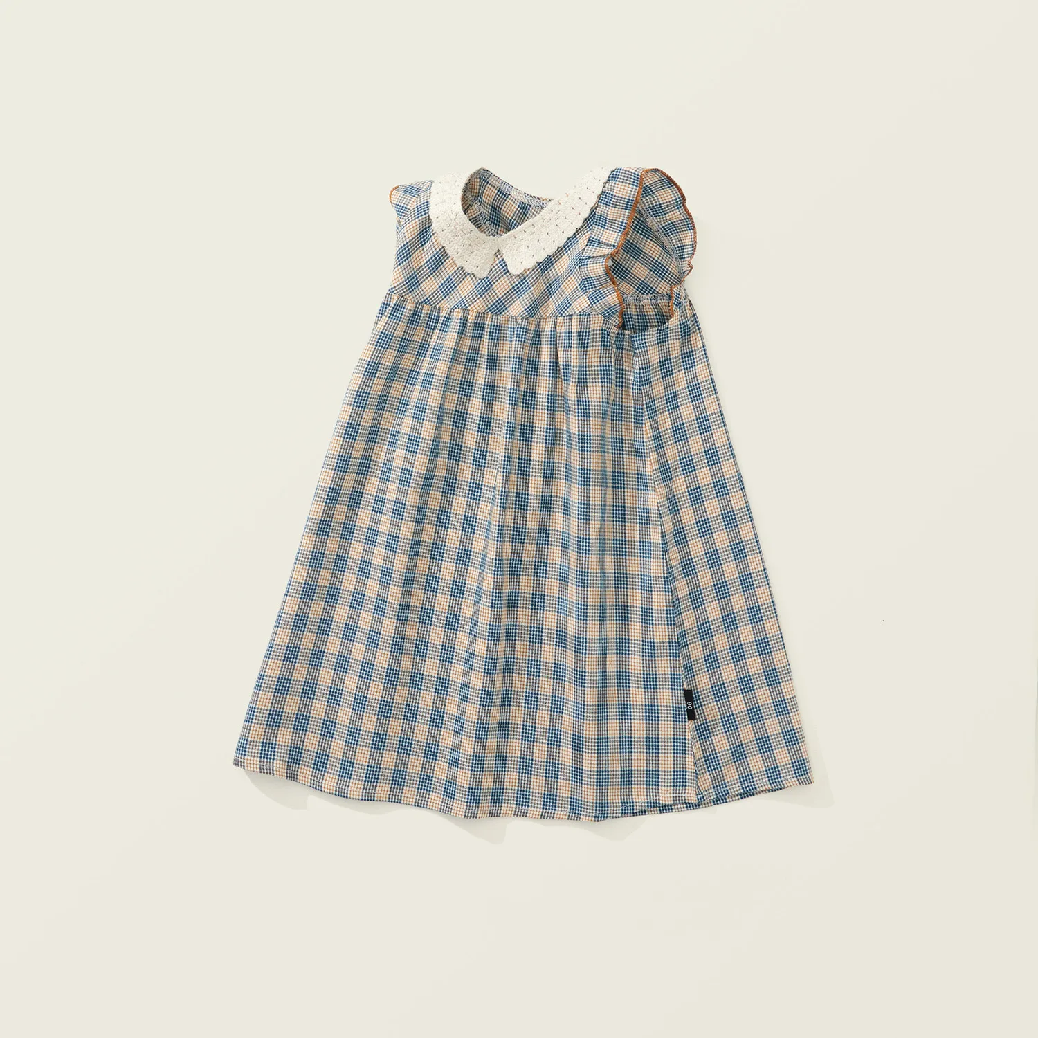 Girl\'s Plaid Dress Summer New Children Baby Kids Infants Sleeveless Sundress