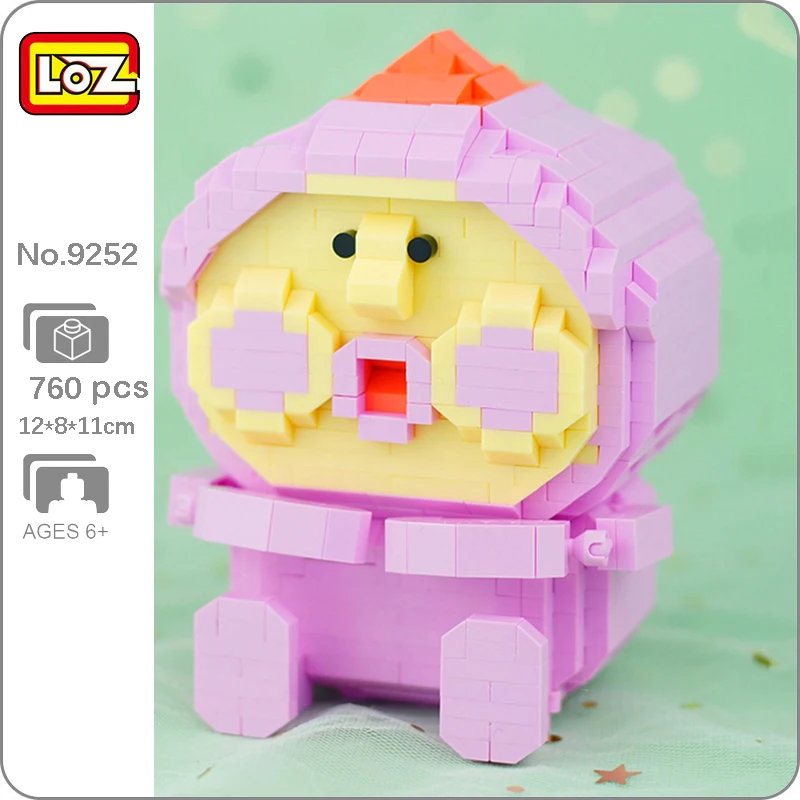 

LOZ 9252 Animals Ko'bito Funny Pink Peach Face Man Farm Fairy 3D DIY Mini Diamond Blocks Bricks Building Toy For Children No Box