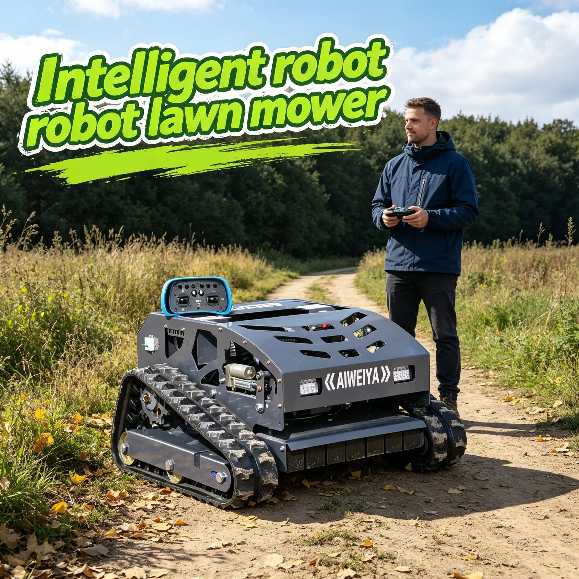 Outdoor Power Mowers - Cortadora de césped a batería personalizada,