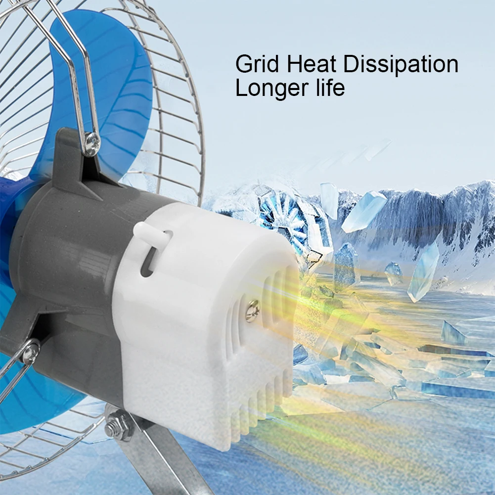 

12/24V Mini Electric Auto Fan Portable Car Cooling Fan Safety Metal Guard Portable Auto Fan Truck Vehicle Strong Wind Air Cooler