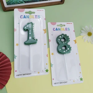 Pastada mum, çocuklar için doğum günü, sayılar ve yeşil saatler, Prens Partisi, Çizgi film, dekorasyon mumu, süper sevimli ve 0 ila 9 küçük Prens'in doğum gününün en çok satan 8 ürünü-no. 4