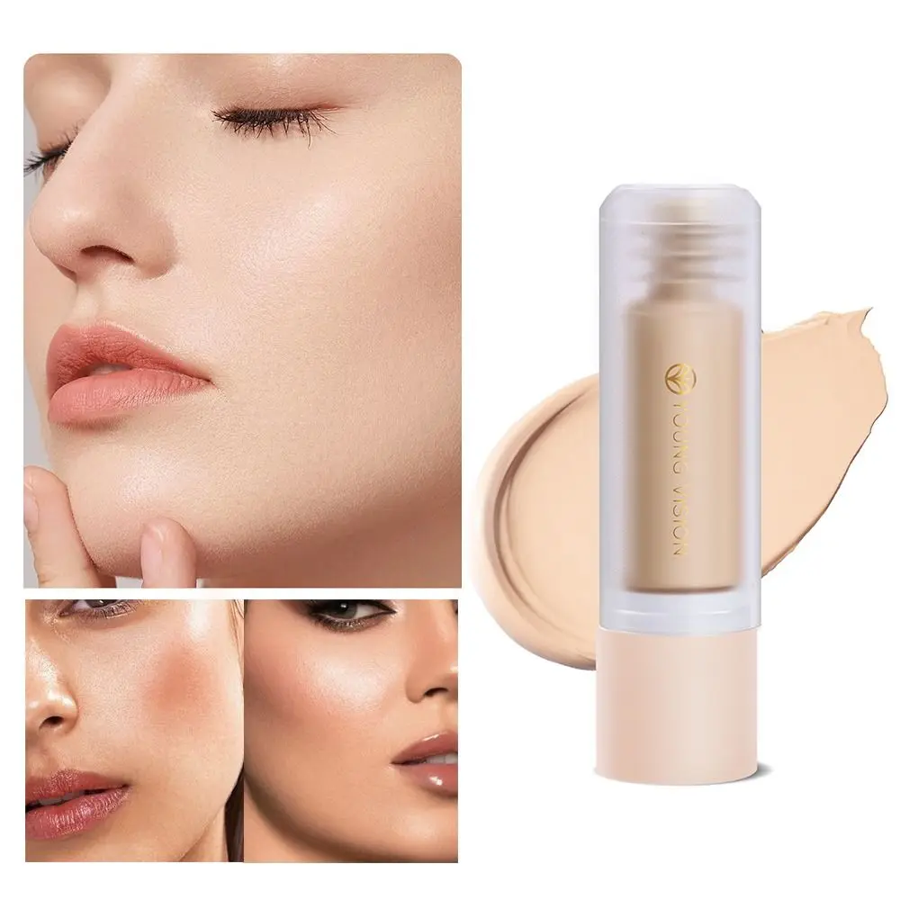 Hot Cover Dark Circles Face Foundation Waterproof Oil-control Concealer Moisturizing Lasting Face Base Cream Face Makeup