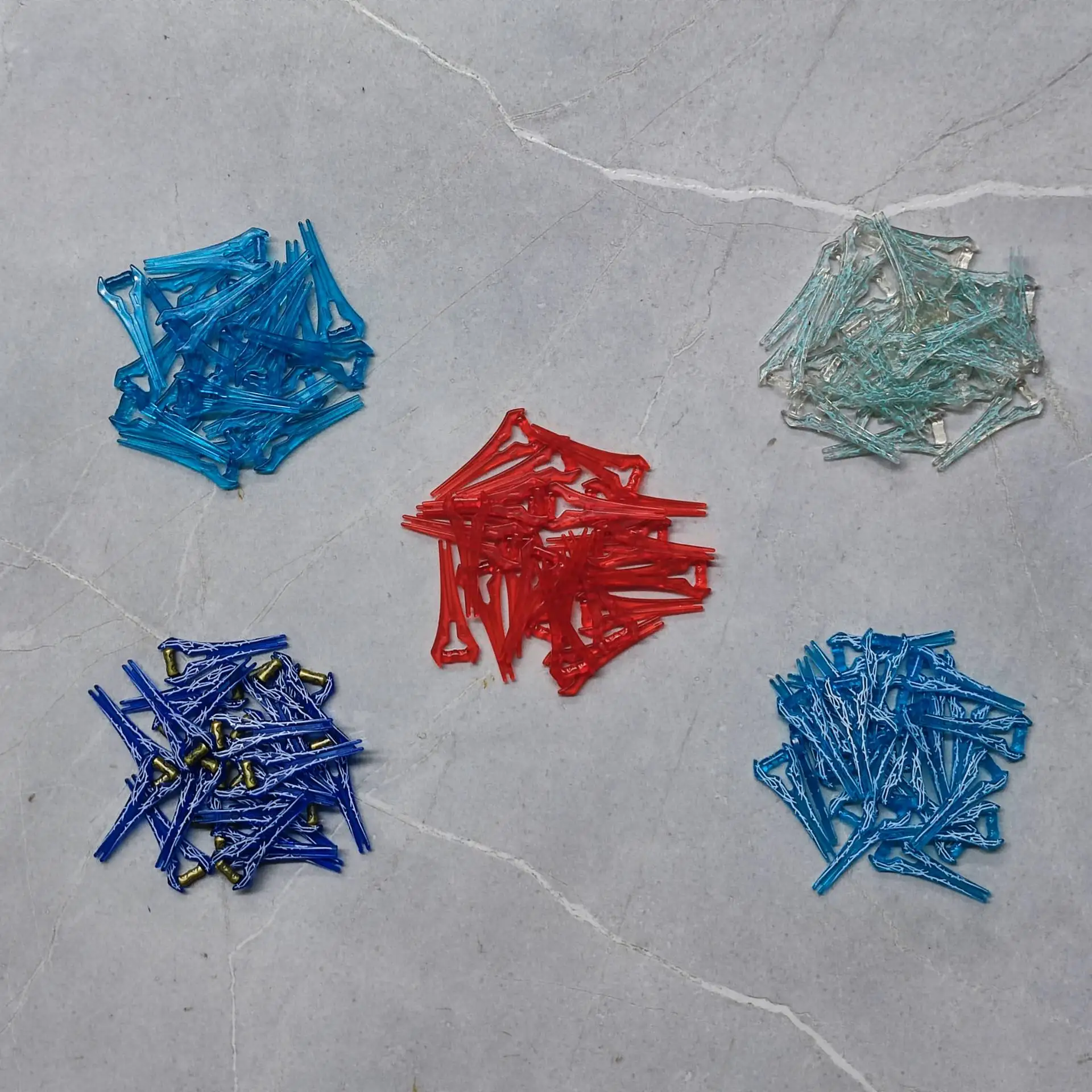 Lotto di Mega Armi Spada a lama leggera per figura Mini Bloks