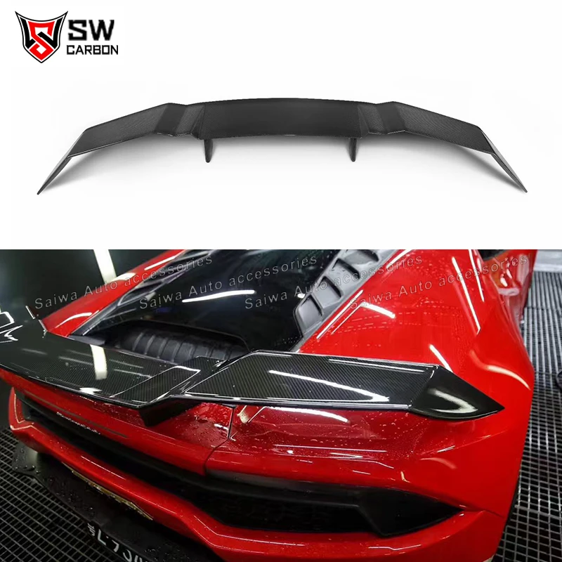 

For Lamborghini LP580 610 MSY Carbon Fibre Car Roof Spoiler Rear Spoiler Rear Tail Wing Conversion Accessories Body Kits