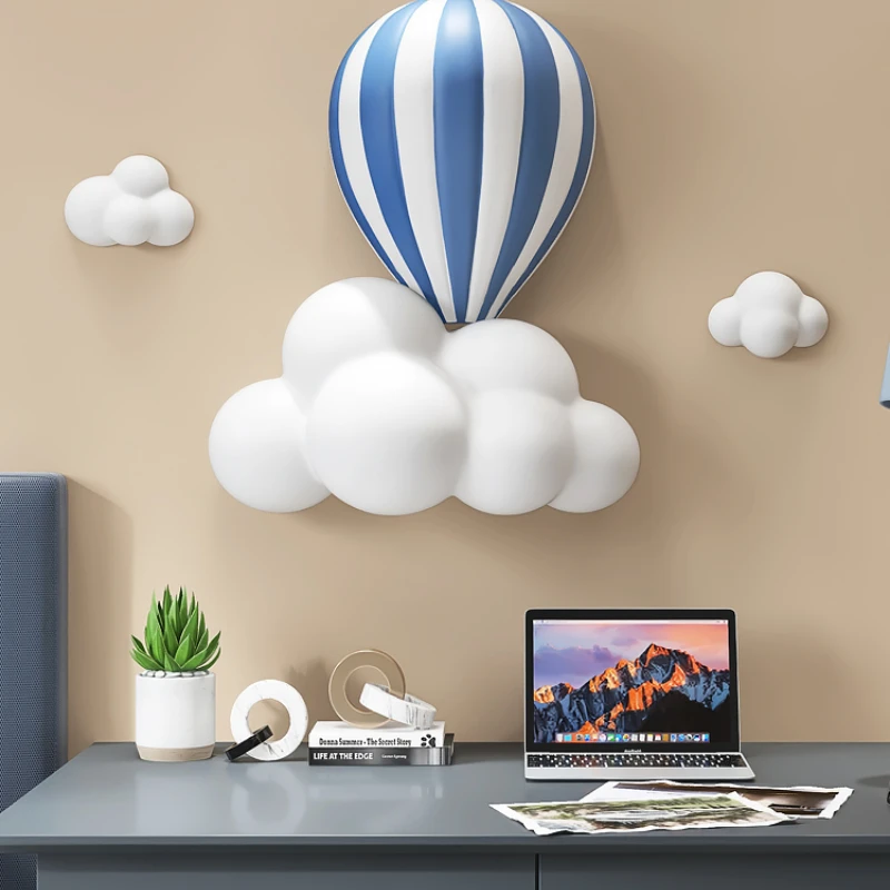 

Hot Air Balloon 3D Three-dimensional Relief Wall Decoration Living Room Sofa Background Wall Decoration Room Hanging Painting