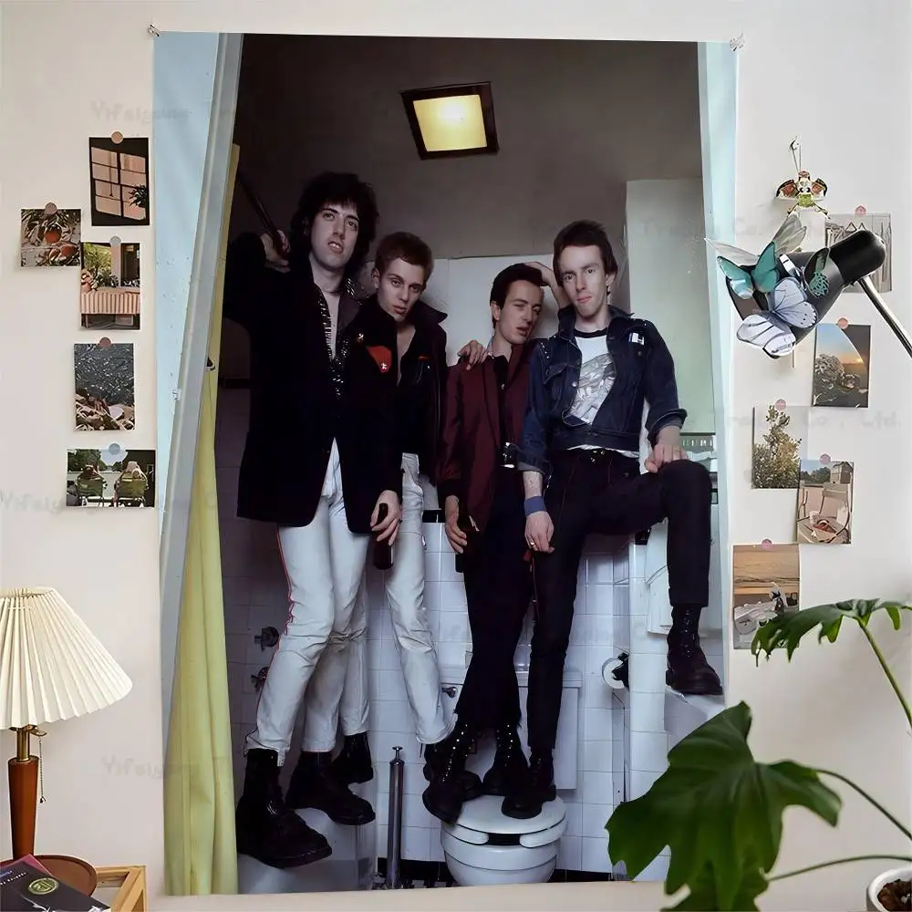 غطاء الفرقة الصدام الكرتون نسيج الفن الخيال العلمي غرفة ديكور المنزل الجدار الشنق ديكور المنزل