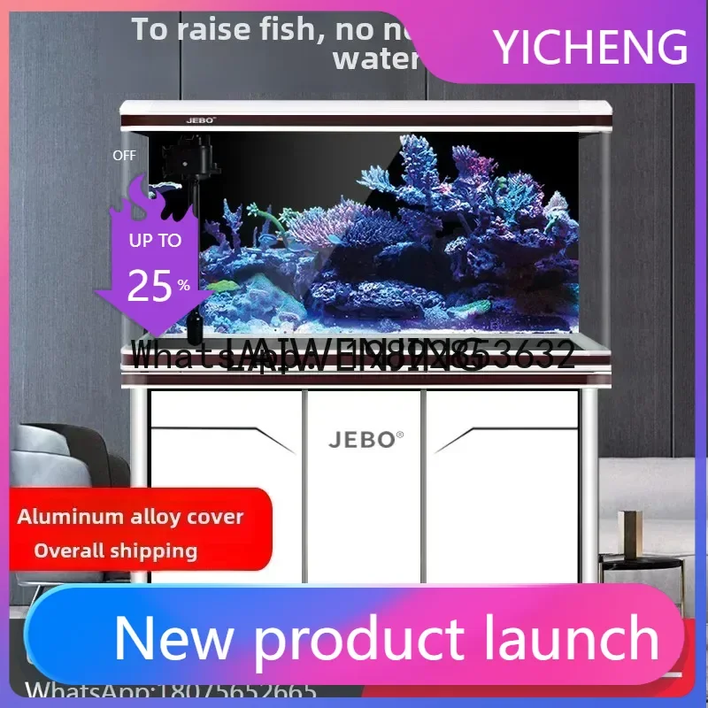 

Самоочищающийся экологический аквариум, бесшумный, большой, прямоугольный, креативный, без необходимости перезаправки воды