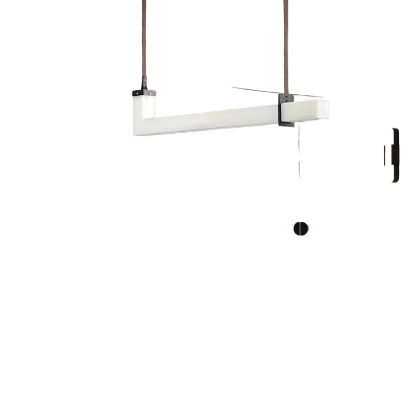 

Spanish marble chandelier modern light luxury designer creative restaurant lamp Italian pole