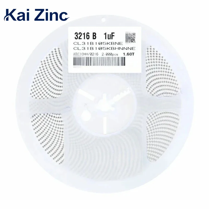 

2000 шт/1 кабель 1206 SMD чип-конденсатор 1 мкФ 2,2 мкФ 4,7 мкФ 10 мкФ 22 мкФ 47 мкФ 100 мкФ 220 нФ 470 нФ 16 В 25 В 50 В X5R X7R многослойная керамика