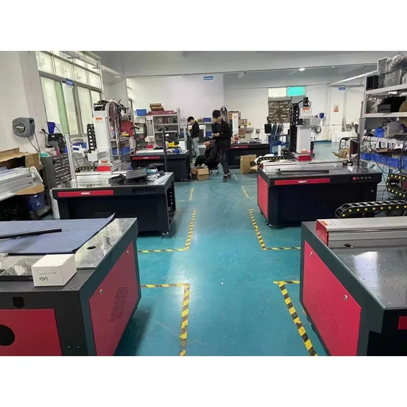 Fiber  Auto-Welding Workstation - CNC Roboticic Platform for Batch Production of Stainless Steel/Aluminum Components