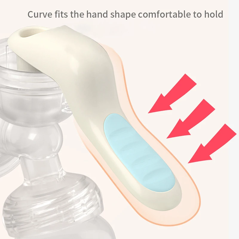 Молокоотсос ручной, помпа для грудного вскармливания, без БФА, бутылка для молока