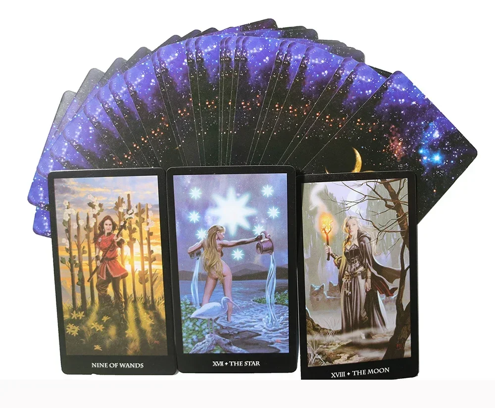 2024 Most popular Tarot Deck 78 Cards. Witch Tarot.Affectional Divination Fate Game. Game Deck. Mystical Affectional Divination.