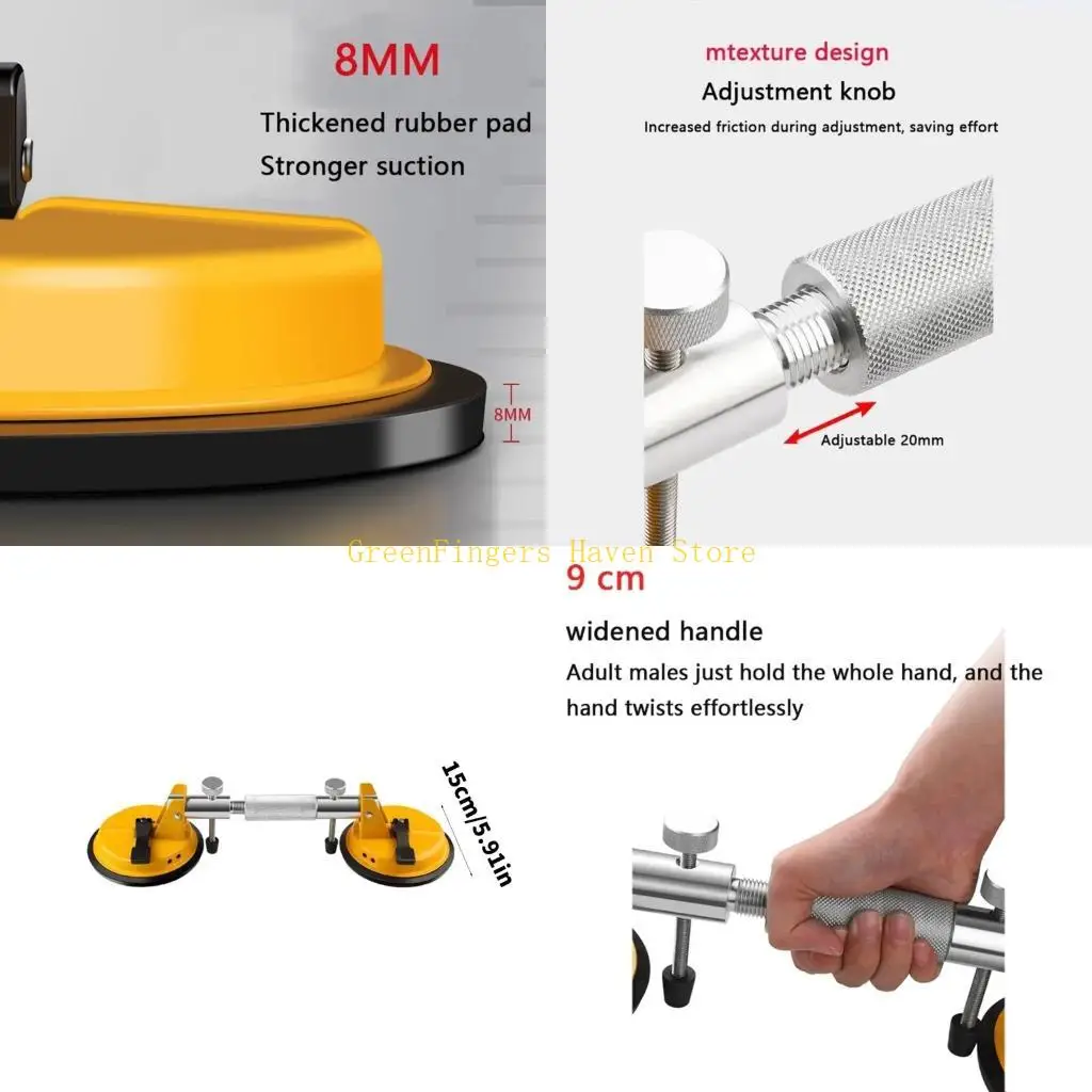 

F68D Seamless Seam Setter Tile Tensioning Tool 150mm For Stable Positioning During Countertops Assembly And Wall Fixation