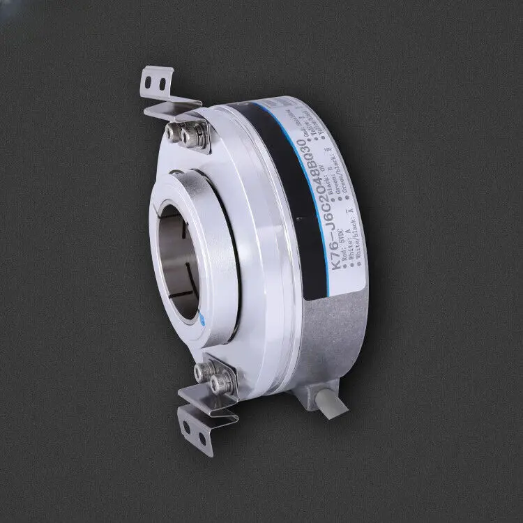 K76 TTL /HTL Voltage Output DC5V Pulse Rotary Encoder 1024ppr Inner Hole 25mm