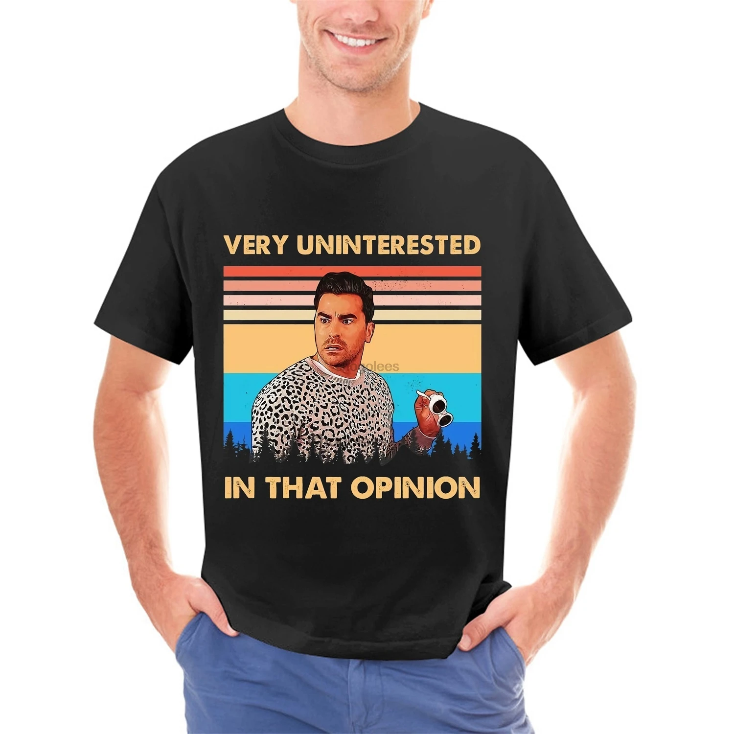 #Schitt #Creek David Very Uninterested in That Opion Vintage T Shirt Gift Tee for Men Women (2)