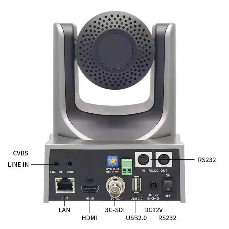 J400 Wholesales NDI SDI video conference camera USB HD MI broadcast camera with joystick controller keyboard bundle