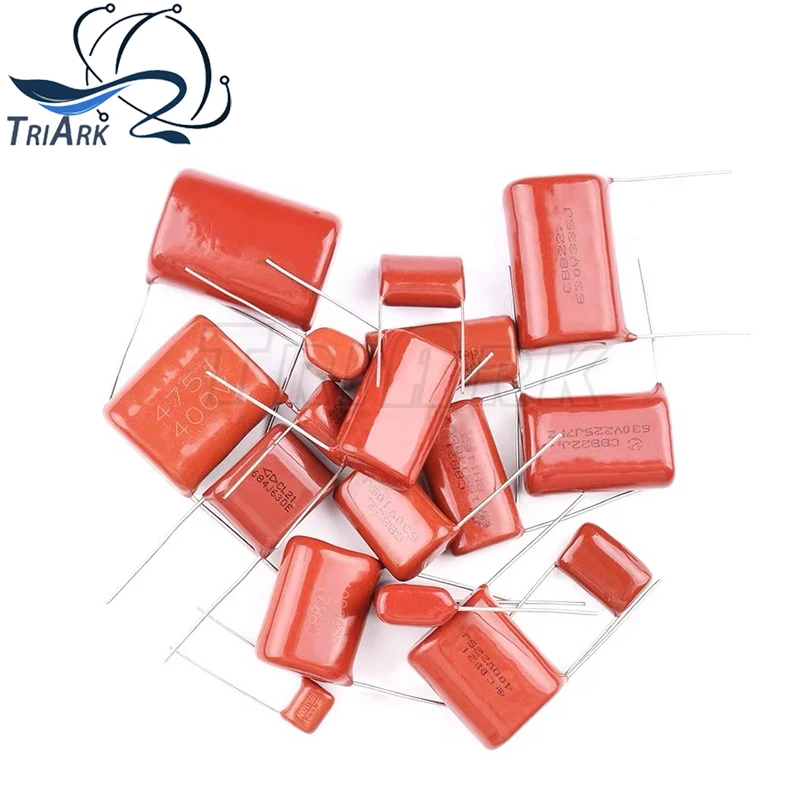 10PCS CBB Polypropylene film capacitor 63V 100V 250V 400V 450V 630V 2000V 103 104 105 155 224 225 333 474 475 0.1UF 0.47UF 1UF