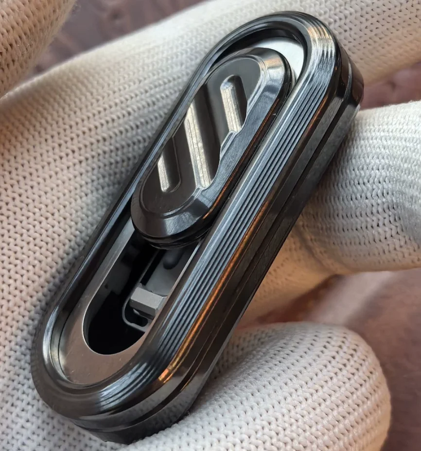 Used EDC Wanwu Popping promotion zirconium throwing popping2.0 fidget slider decompression toy