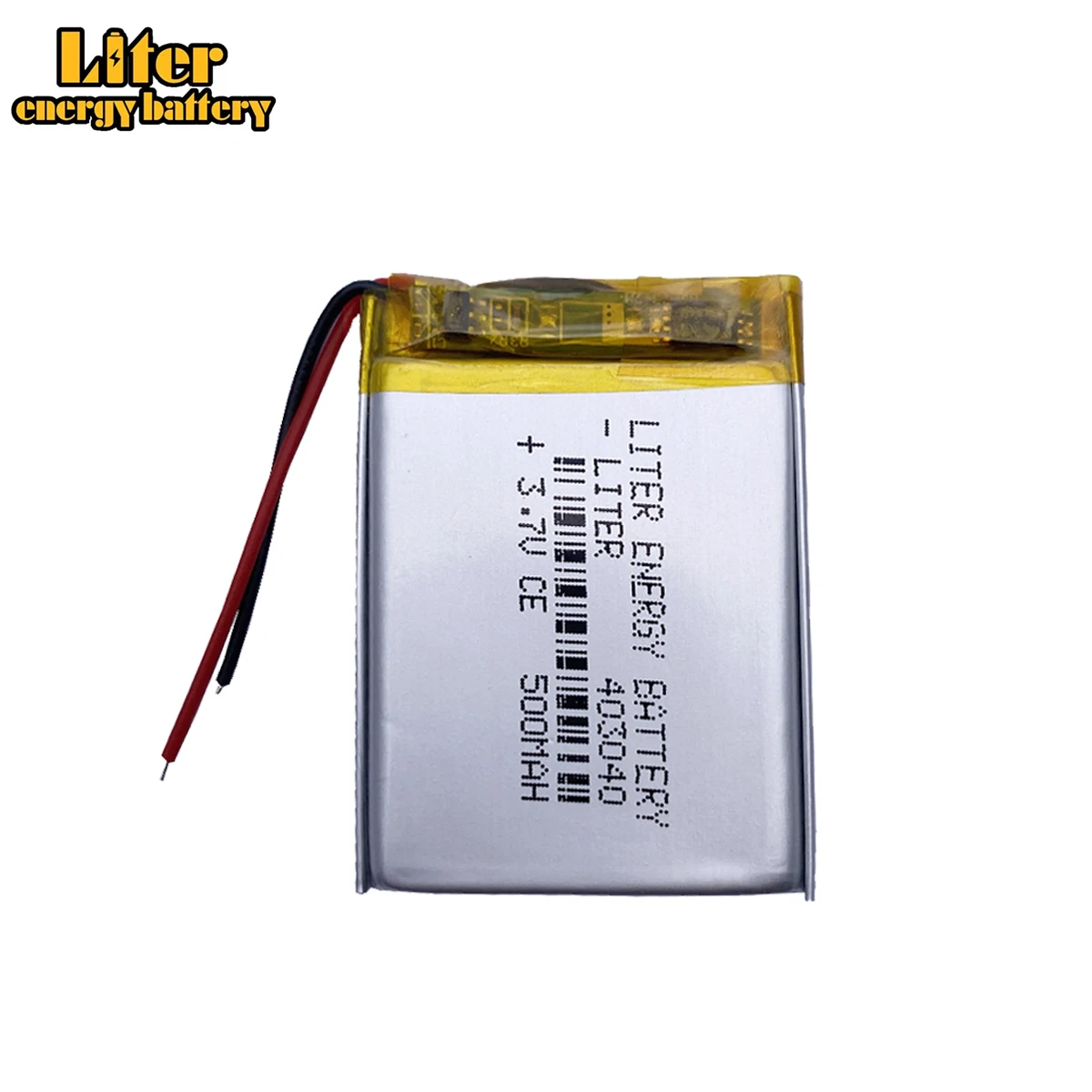 3.7V lithium battery tachograph 403040 500mAh speakers general rechargeable polymer battery