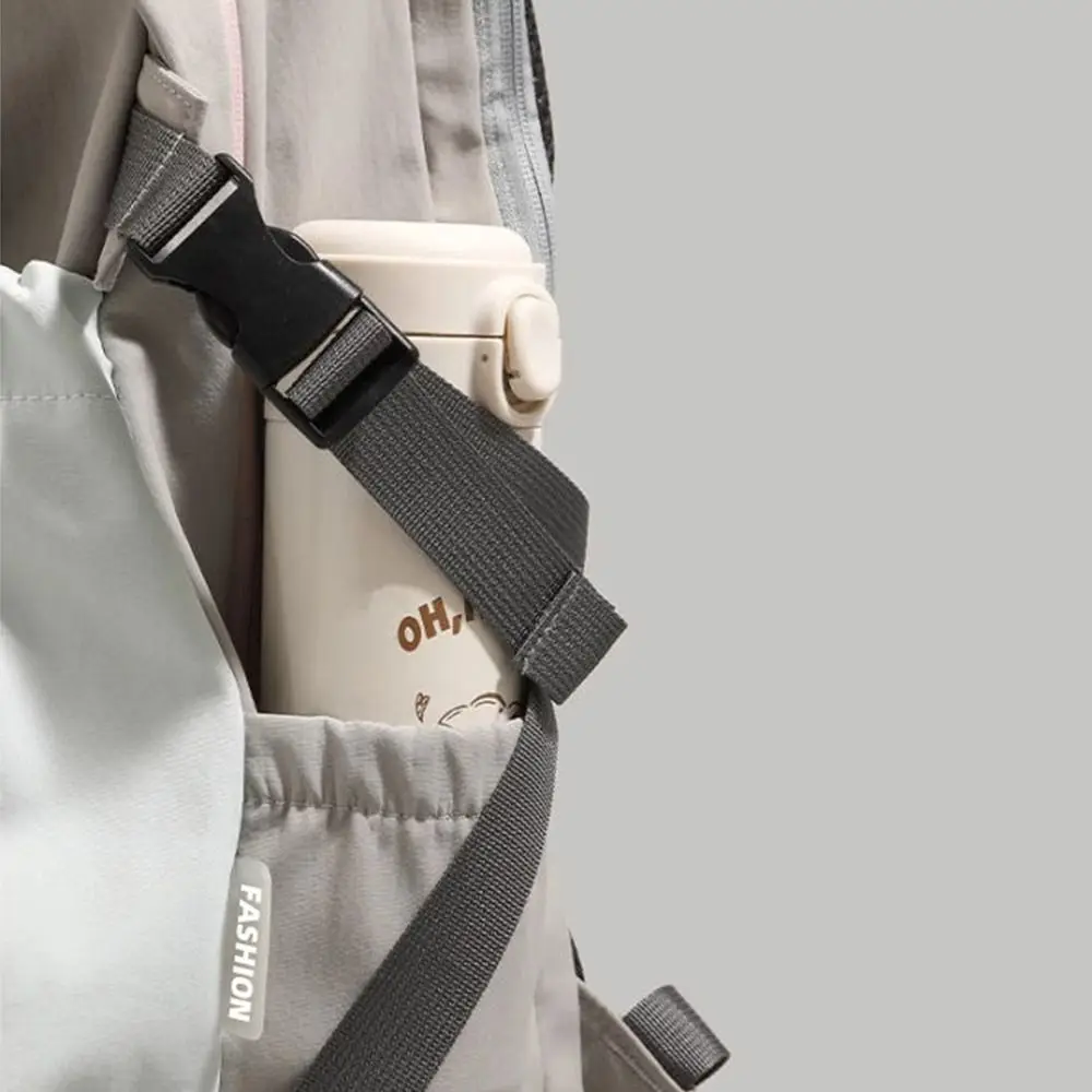 

Drawstring Vintage Workwear Backpack Adjustable Straps Large Capacity Unisex Rucksack Comfortable Soft Nylon Knapsack Daily Use