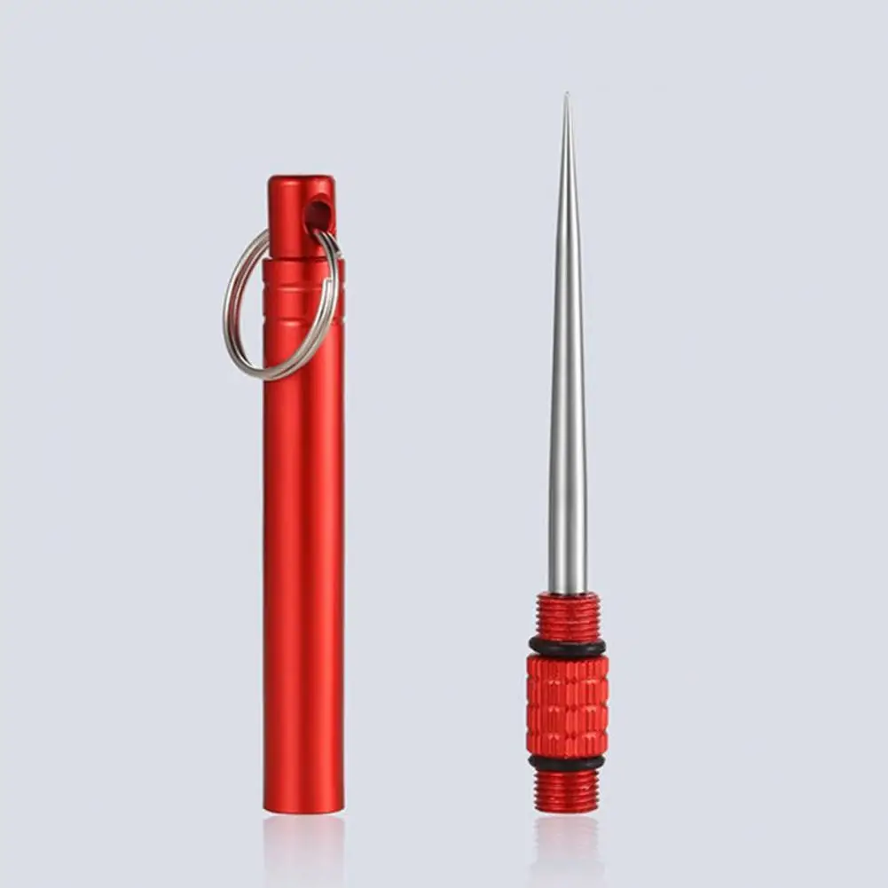 Outdoor Camping Tooth Cleaning Pick Titanium Toothpick Brass Detachable Toothpick Fruit Toothpick Tooth Cleaning Dental Pick