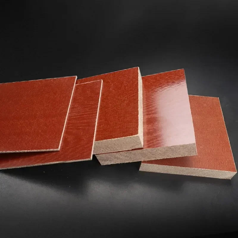 Thick 2-50mm Composite Insulated Glulam Board  Phenolic Bakelite SheetElectrical Wooden Fabric Plate Resin Laminate CNC DIY Part