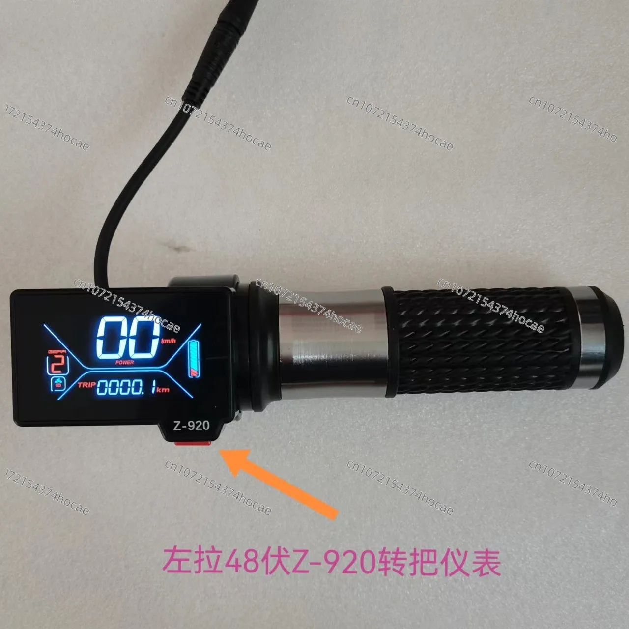 M4 Zola Z-920 ten-inch electric scooter accessories turn handle instrument controller accelerator LCD screen throttle