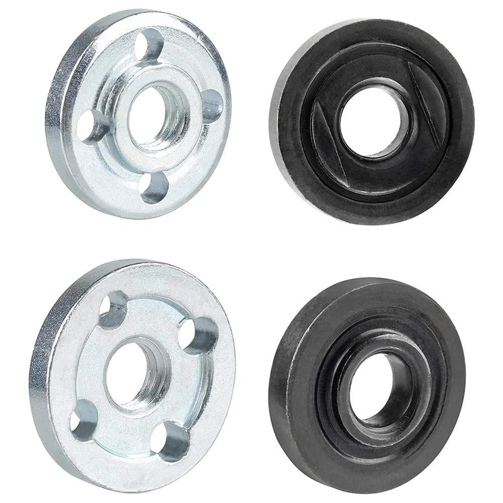 Broca Angle Grinder Adaptador com Flange Porca, Porcas de Substituição e Chave, Ferramenta De Conversão, Conjunto De Peças, 3 Set