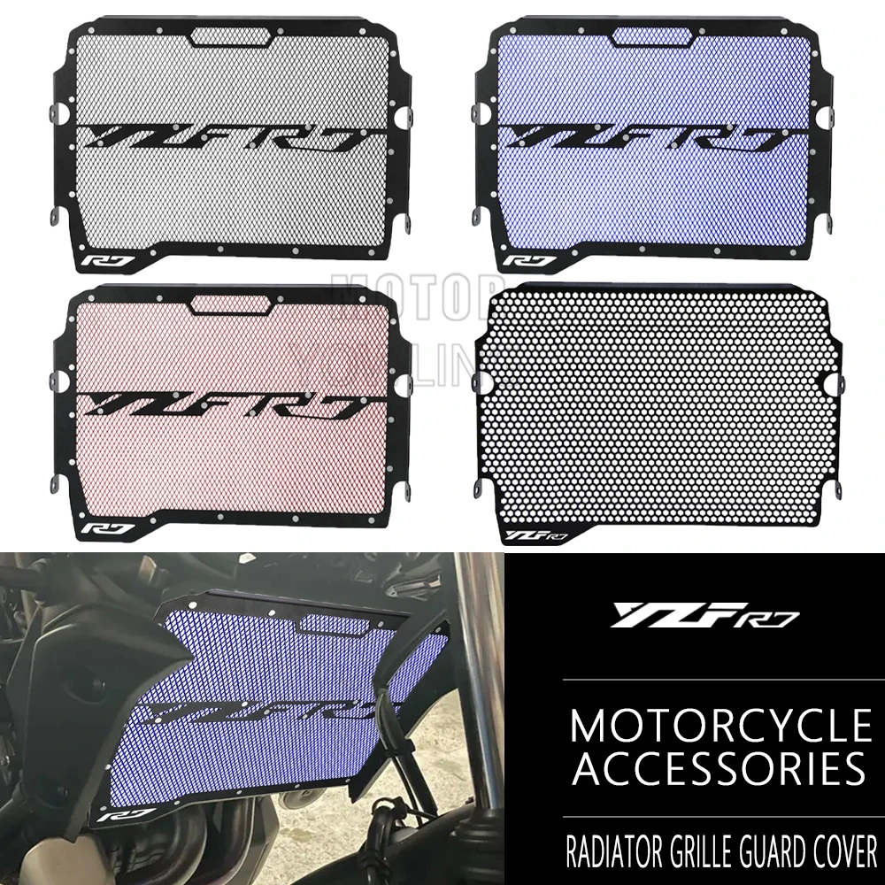 YZF R7 2021 2022 2023 2024 2025 2026 Zubehör Kühlergrill Schutzabdeckung Kühlerschutz für Yamaha YZF-R7 YZFR7