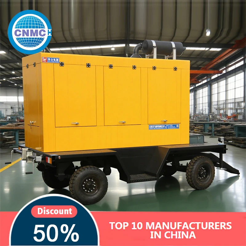 

Silent Generator 110V/220V/380V Industrial & Commercial Use China Type Ready-to-use Customizable Emergency Power Supply Genset