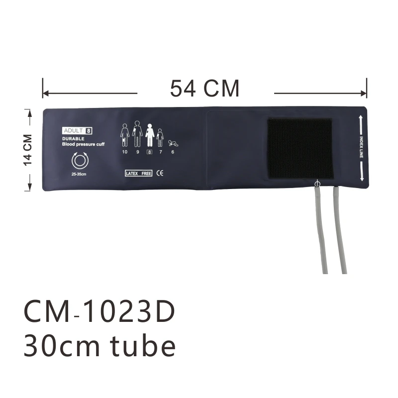 Replaceable Blood Pressure Cuff Arm Circumference 25-35 cm Medical Patient Monitor Equipment Parts (CM-1023D-04)