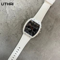 UTHAI BK135 New Digital Multi-functional Men's Watch Leisure Sports Calendar Waterproof Luminous Quartz Watch Electronic Watch