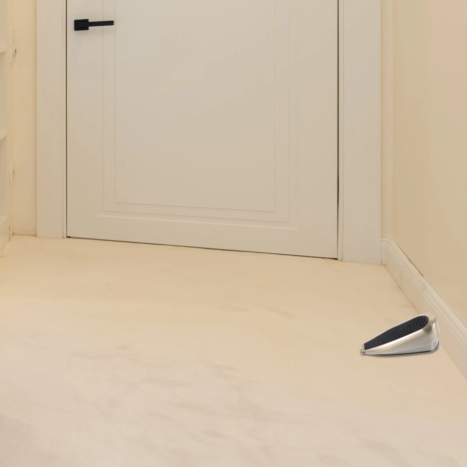 

Spring Door Stopper Adjustable Heavy Duty Silent Wedge For Thick Doors Finish Living Room Bedroom Door Holder