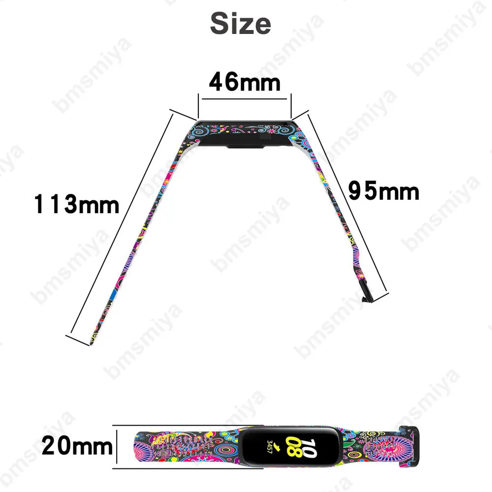 Cinturino colorato in silicone 3 pezzi per Samsung Galaxy Fit 2 SM-R220 Smart Watch Bracciale da polso per Galaxy Fit 2 R220 Sostituzione
