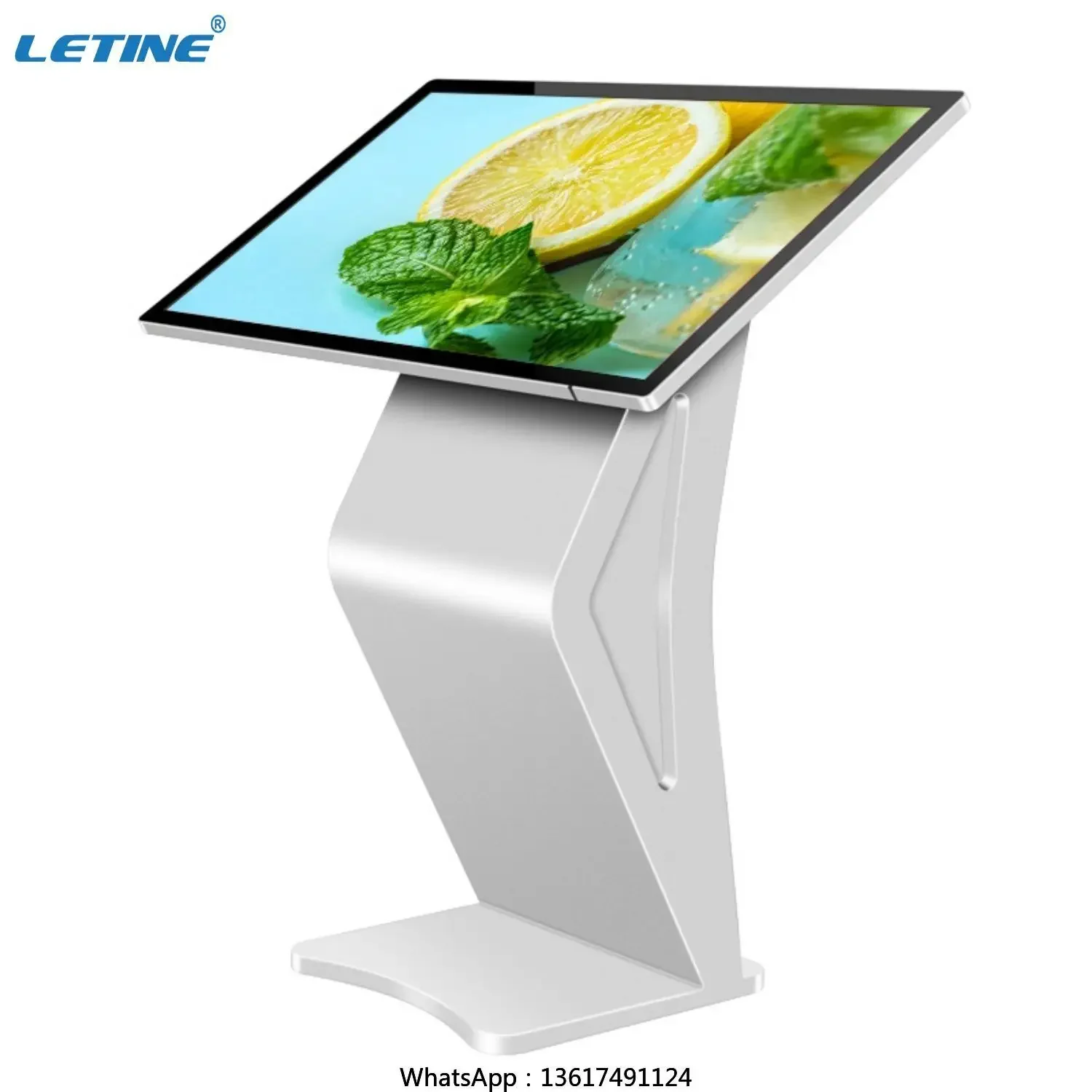 32 43 49 55 65 inch standing touch screen digital advertising display lcd display monitor advertising kiosks