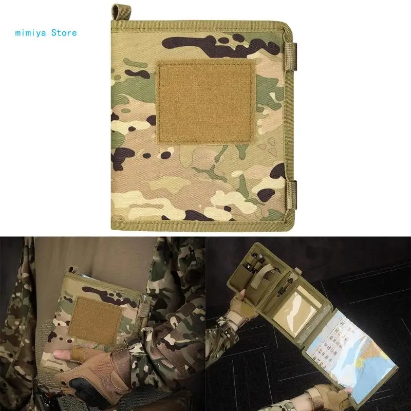 Tactically Map Storage Bag Outdoor Foldable Sundries  Map Protector Weatherproof Map Case Hiking Accessories