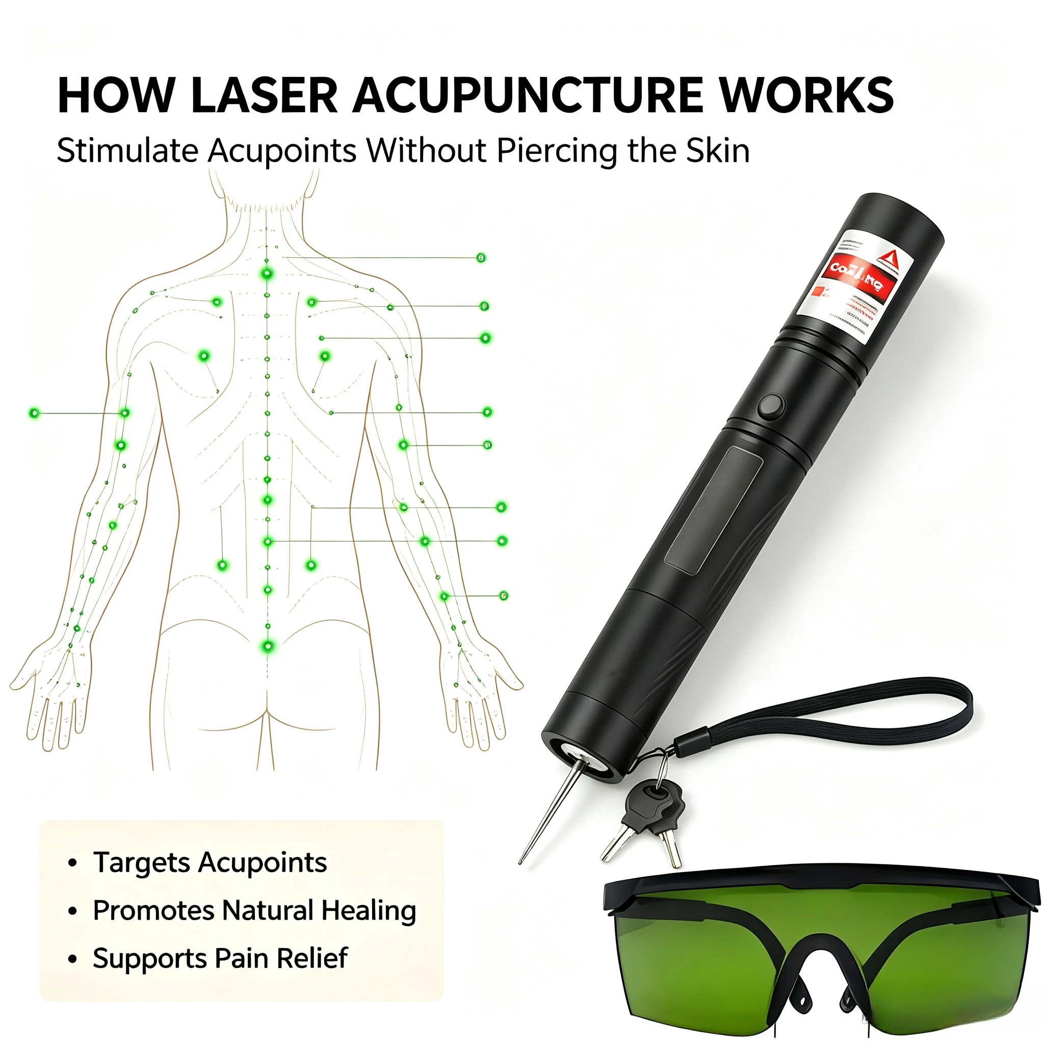 2026 New Say Goodbye to Joint Stiffness with 650nm Laser, Promotes Healing and Mobility, Compact Home Therapy Gift
