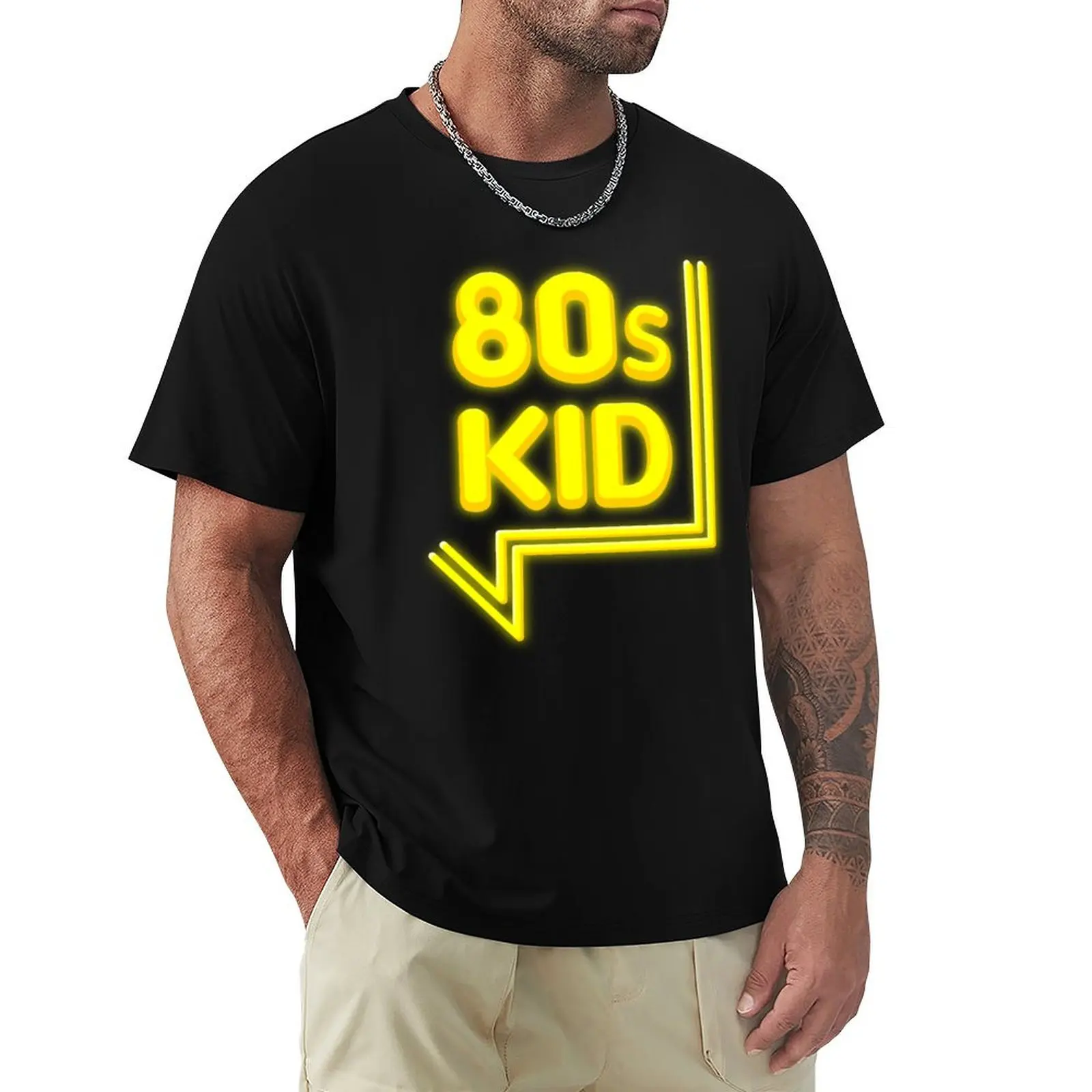 

80s Kid 80s theme gift 80s neon tshirt rad dad shirt dad retro graphic tee eighties party theme party retro graphic tshi T-Shirt