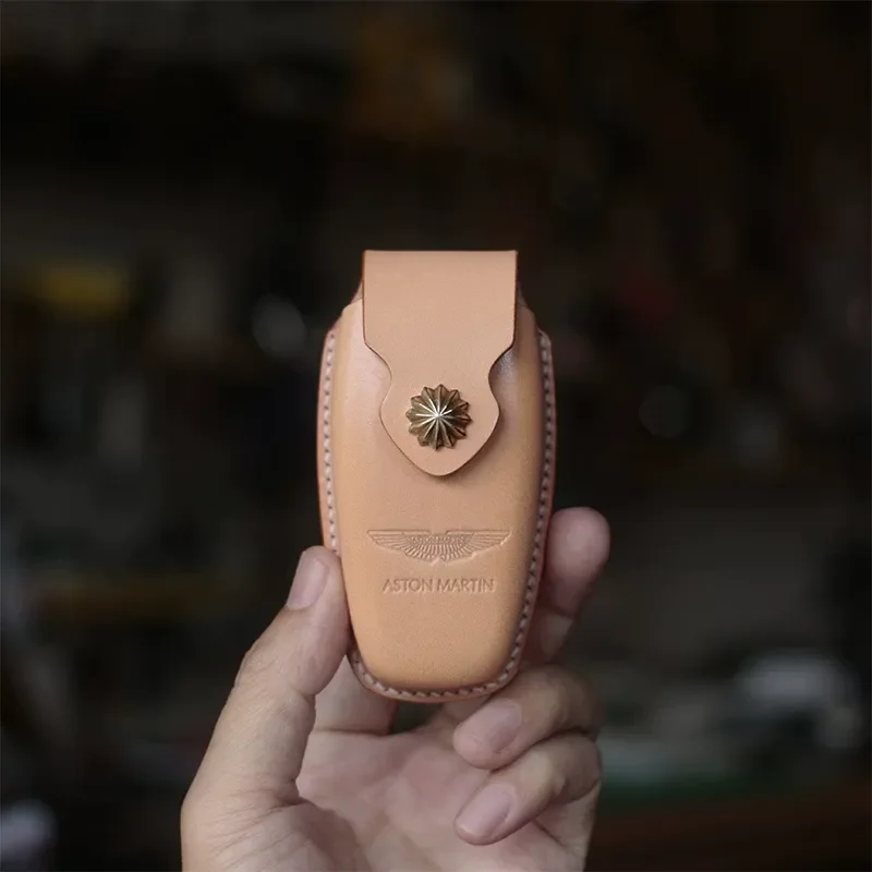 for Aston Martin DB11 DB12 DBS Leather Handmade High End Custom Key Set