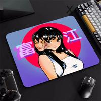 Junji Ito Tees Horror Small Gaming Mouse Pad Computer Office Mousepad Keyboard Pad Desk Mat PC Gamer Mouse Mat Laptop Mausepad